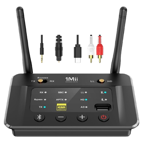 1Mii B03S Bluetooth 5.3 Audio Transmitter & Receiver