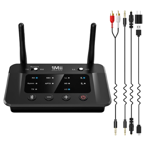 1Mii B03 Bluetooth 5.3 Wireless Transmitter & Receiver