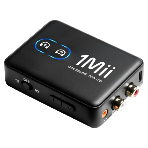 1Mii ML302+ RCA Bluetooth 5.3 Audio Adapter